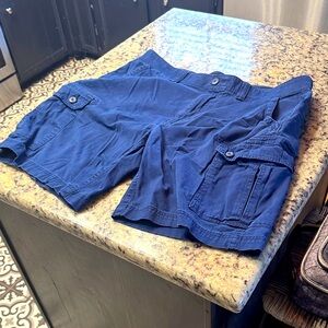 St. John's Bay Navy Cargo Shorts